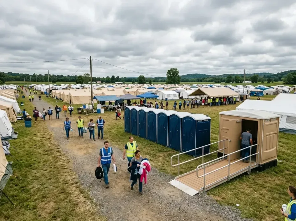 disaster-relief-camp-restrooms-010 — frequently asked questions, Dumpster & Portable Bathrooms Rental in Mead Valley, CA